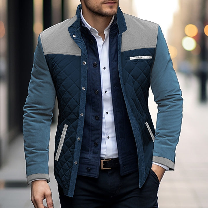 Hollis | Quilted Stand-Collar Jacket