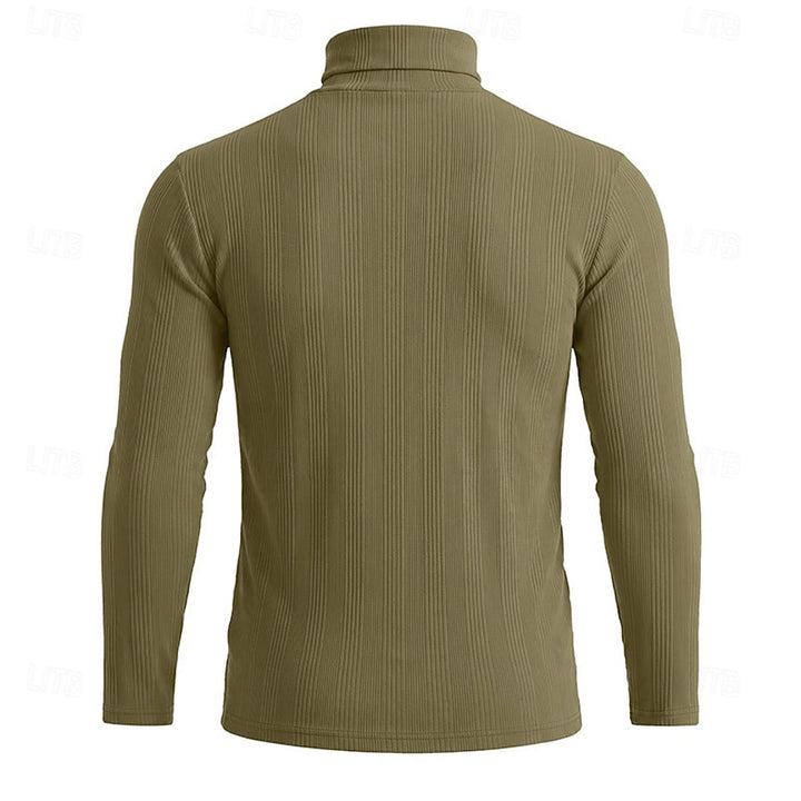 Alistair | Ribbed Turtleneck
