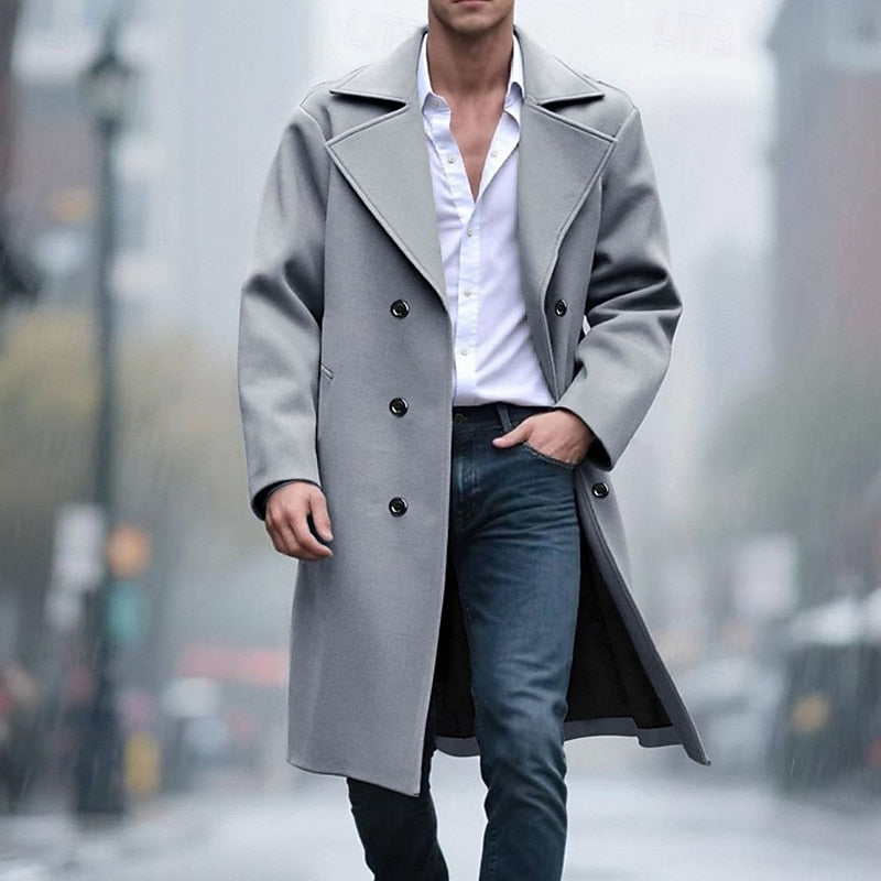Ellison | Refined Double-Breasted Overcoat