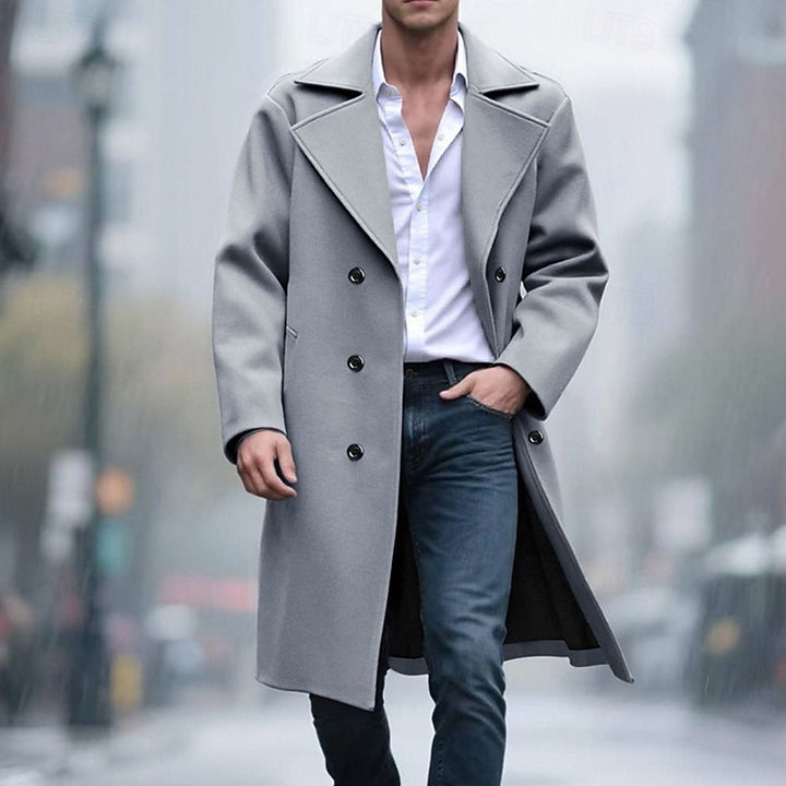 Ellison | Refined Double-Breasted Overcoat