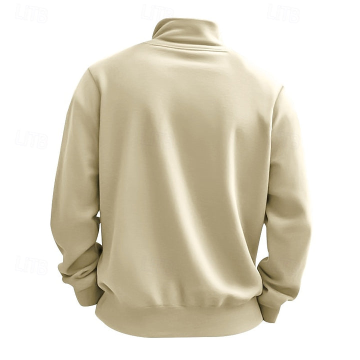 Tanner | Refined Half-Zip Sweatshirt