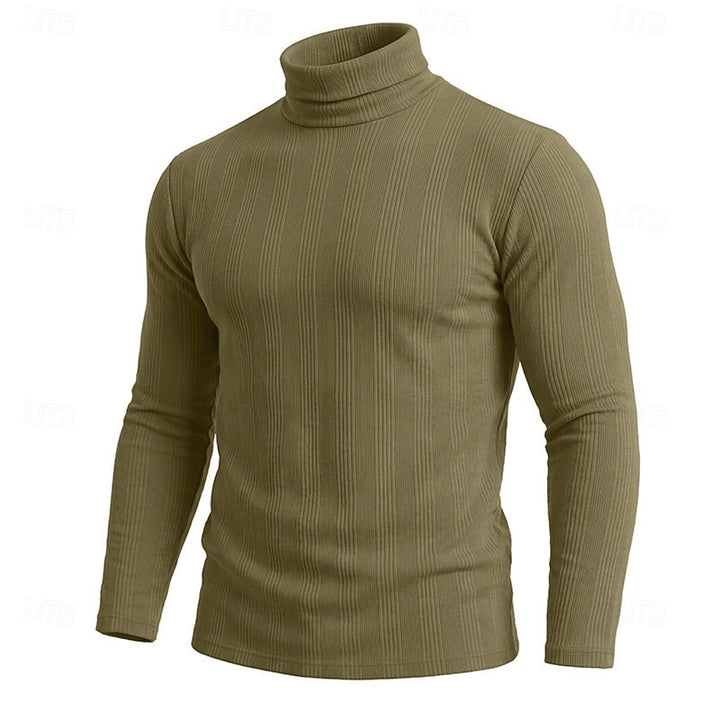 Alistair | Ribbed Turtleneck