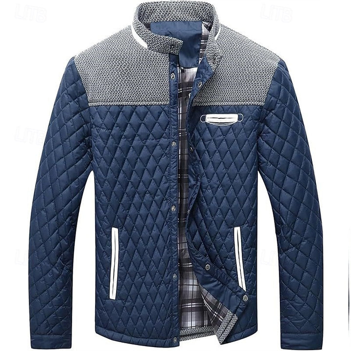 Ellison | Quilted Stand-Collar Jacket