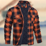 Bram | Insulated Plaid Shirt Jacket