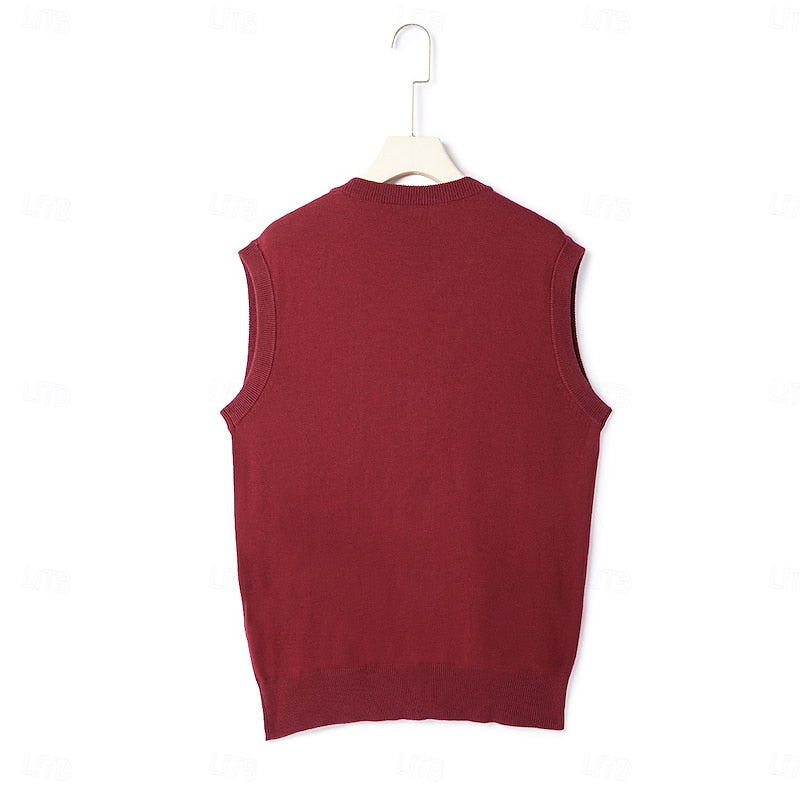 Wendell | Refined Christmas Sweater Vest