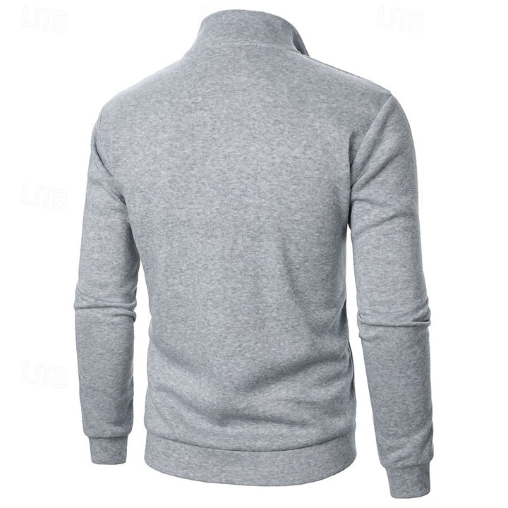 Gideon | Refined Quarter-Zip Pullover