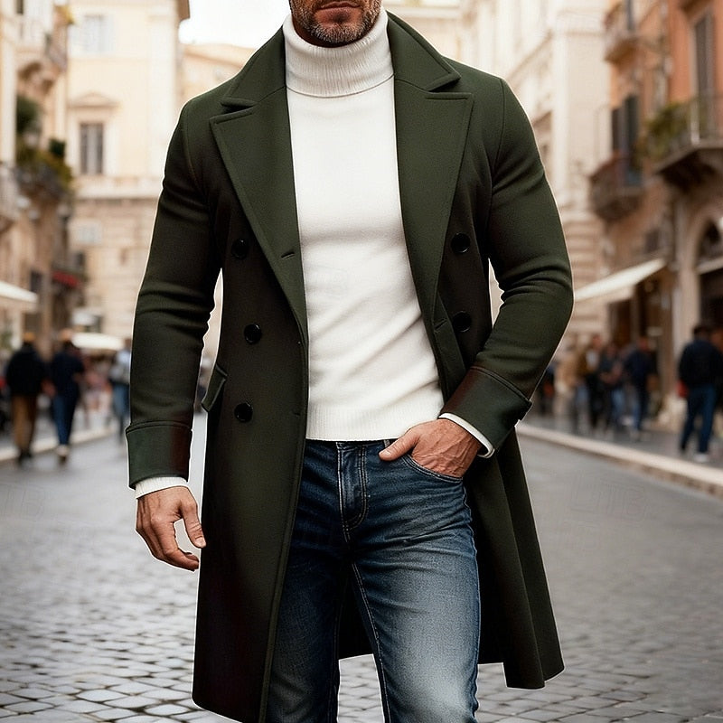 Nolan | Tailored Longline Overcoat