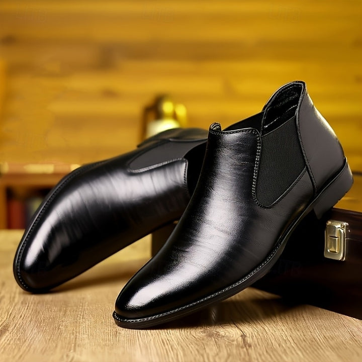 Carter | Refined Slip-On Chelsea Boots