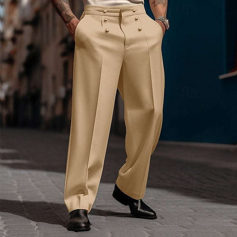Emory | Straight-Leg Tailored Pants