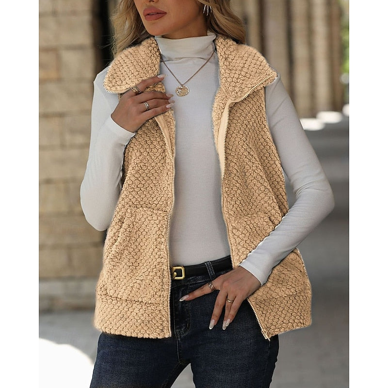 Adeline | Cozy Textured Vest