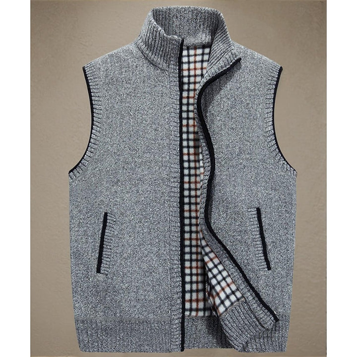 Thaddeus | Zip-Front Sweater Vest