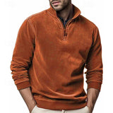 Holden | Quarter-Zip Standing Collar Sweatshirt