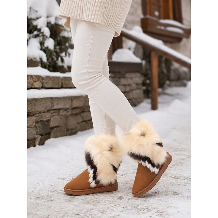 Sloane | Cozy Fur-Trimmed Snow Boots