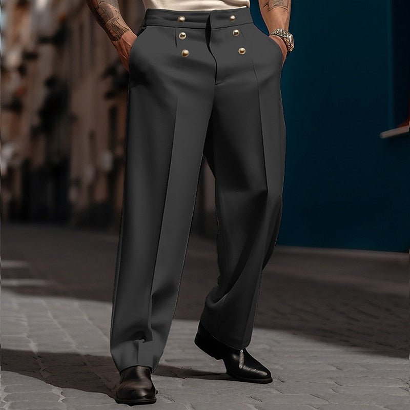 Emory | Straight-Leg Tailored Pants