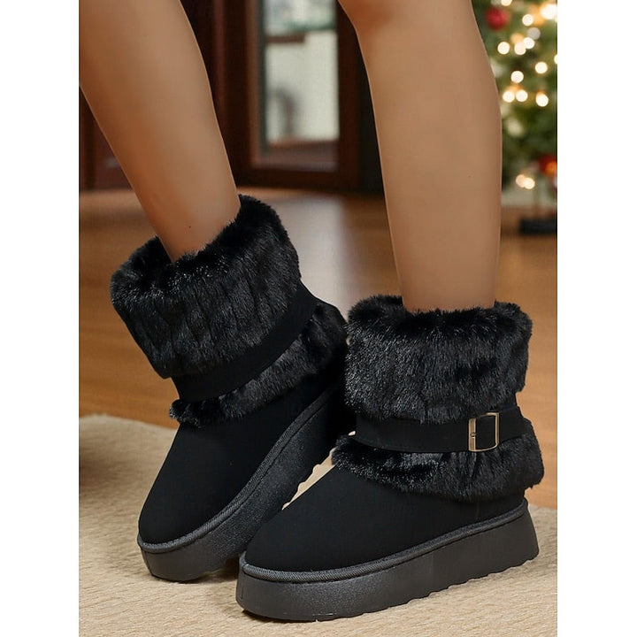 Wren | Cozy Fur-Trimmed Winter Boots